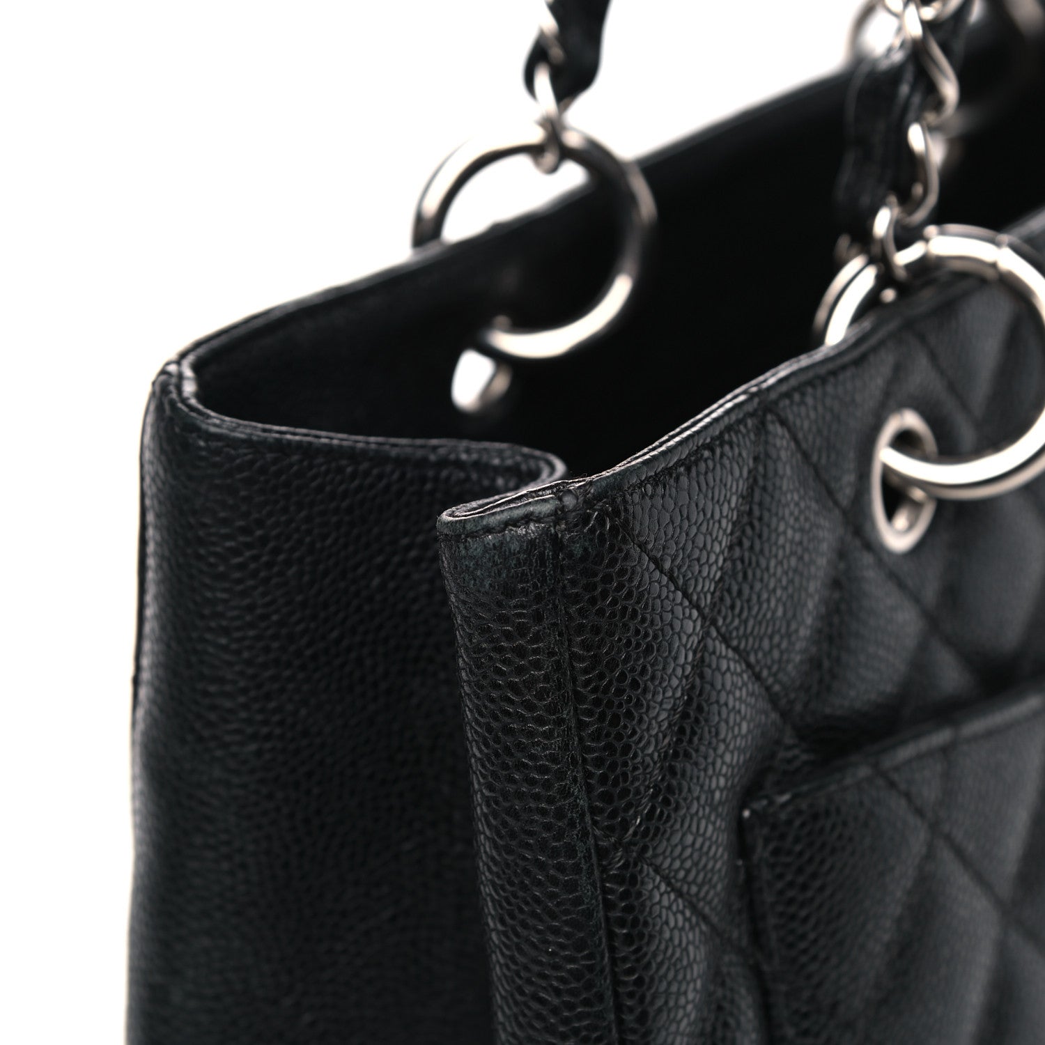 Chanel Caviar Quilted Grand Shopping Tote GST Black 16 of 16