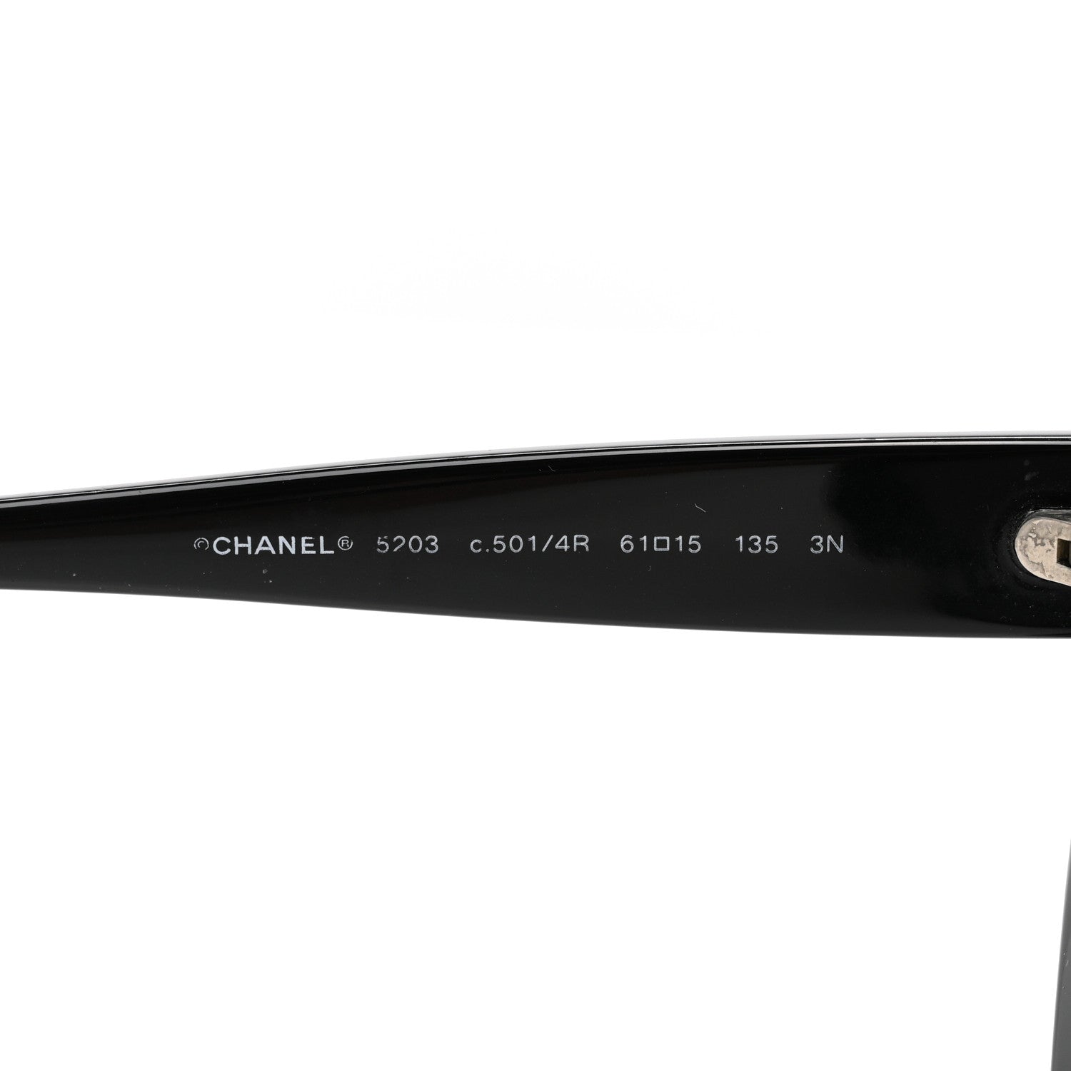 Chanel Acetate CC Sunglasses 5203 Black 6 of 8