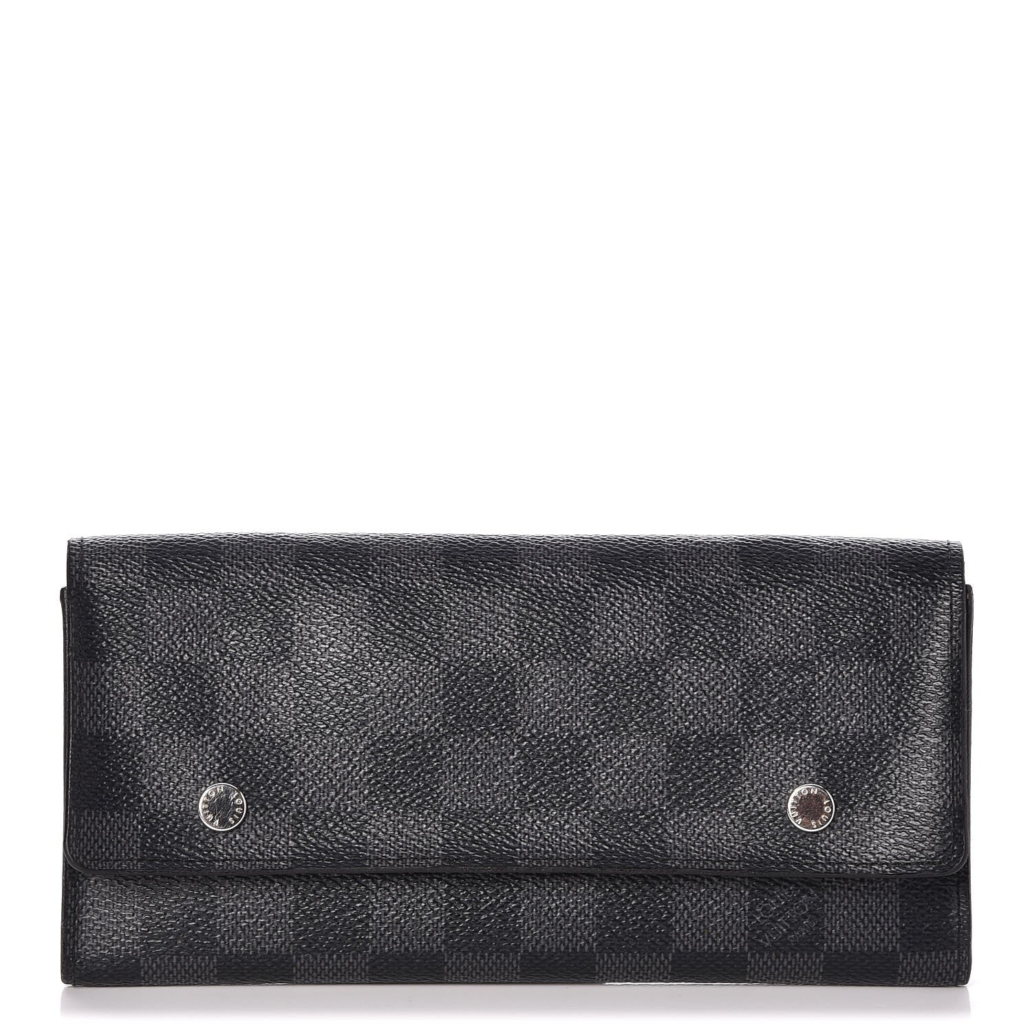 Louis Vuitton Damier Graphite Portefeuille Long Modulable Wallet 1 of 7
