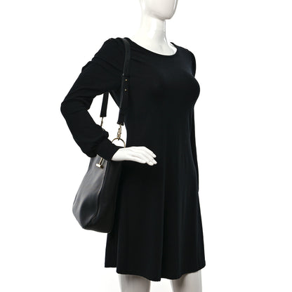 Tom Ford Calfskin Tara Hobo Black 2 of 8