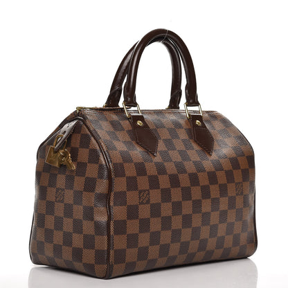 Louis Vuitton Damier Ebene Speedy 25 3 of 13