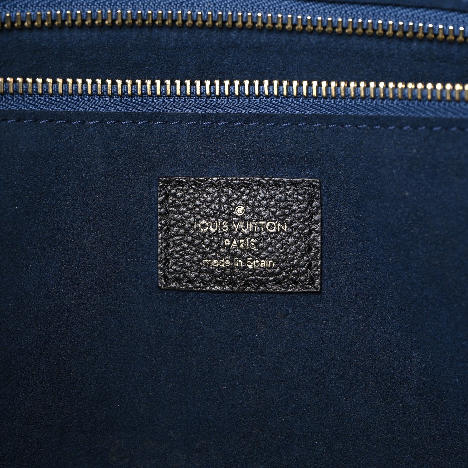 Louis Vuitton Empreinte Monogram Giant Neverfull MM Black 7 of 13