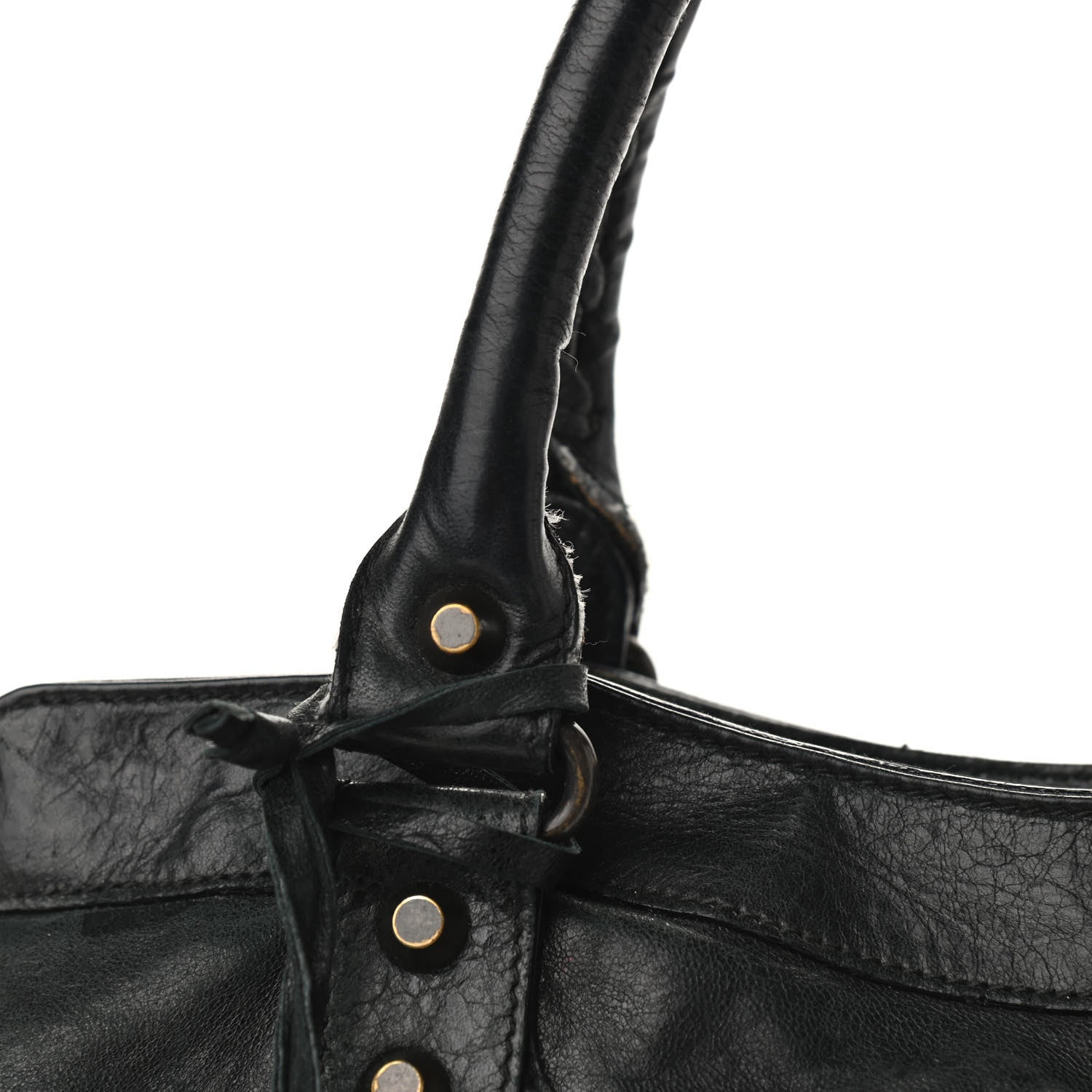 Balenciaga Agneau Classic Hardware Step Black 15 of 16