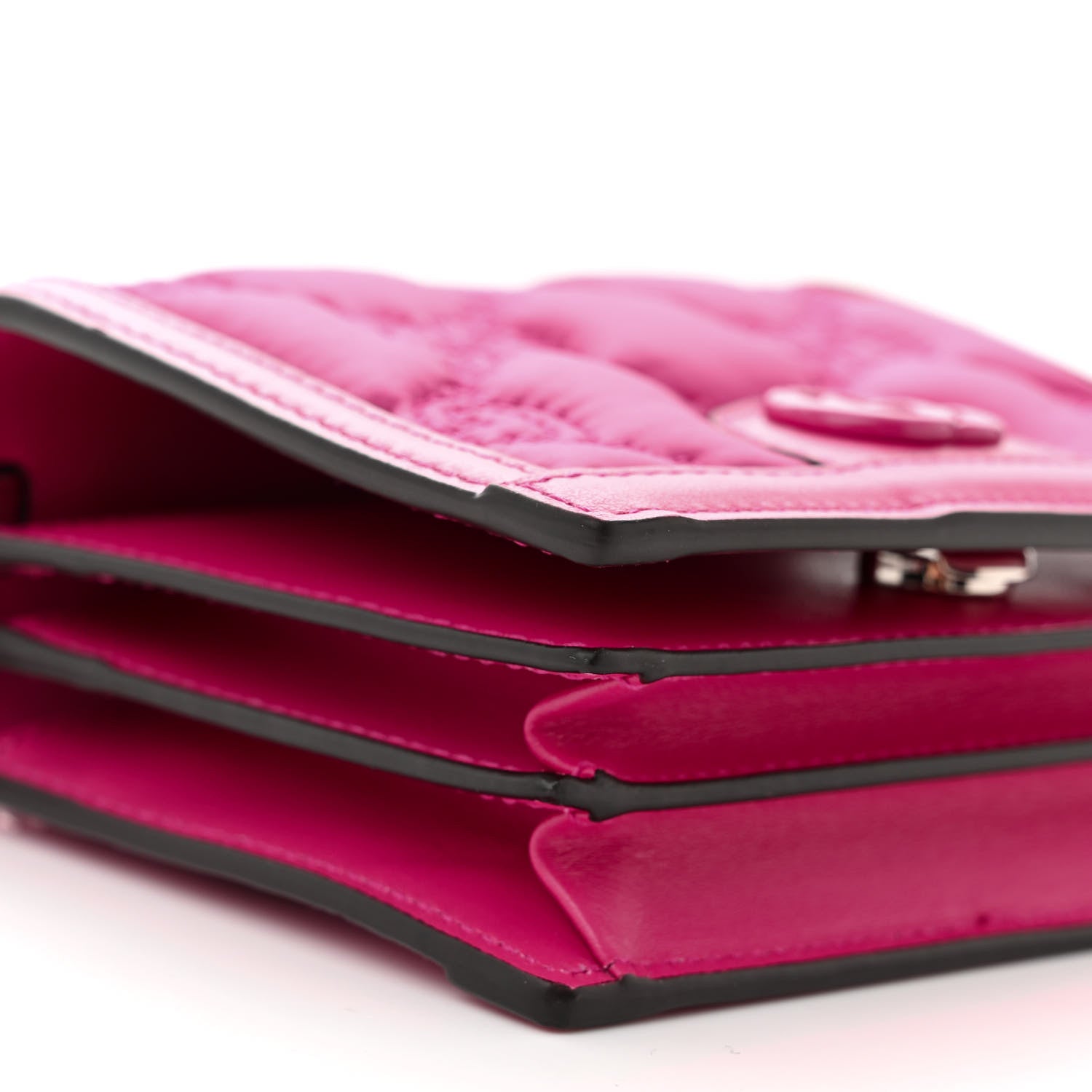 Gucci Nylon Calfskin Enamel GG Matelasse Mini Chain Bag Lovely 9 of 11