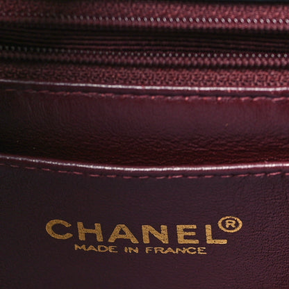 Chanel Lambskin Quilted Jumbo Single Flap Black 6 of 10