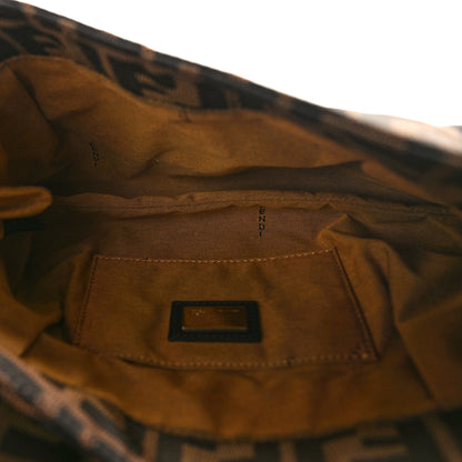 Fendi Zucca Small Chef Shoulder Bag Tobacco 5 of 8