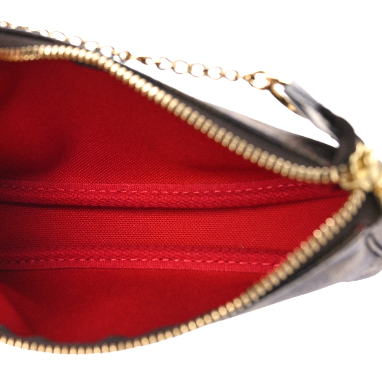 Louis Vuitton Damier Ebene Mini Pochette Accessories 5 of 9