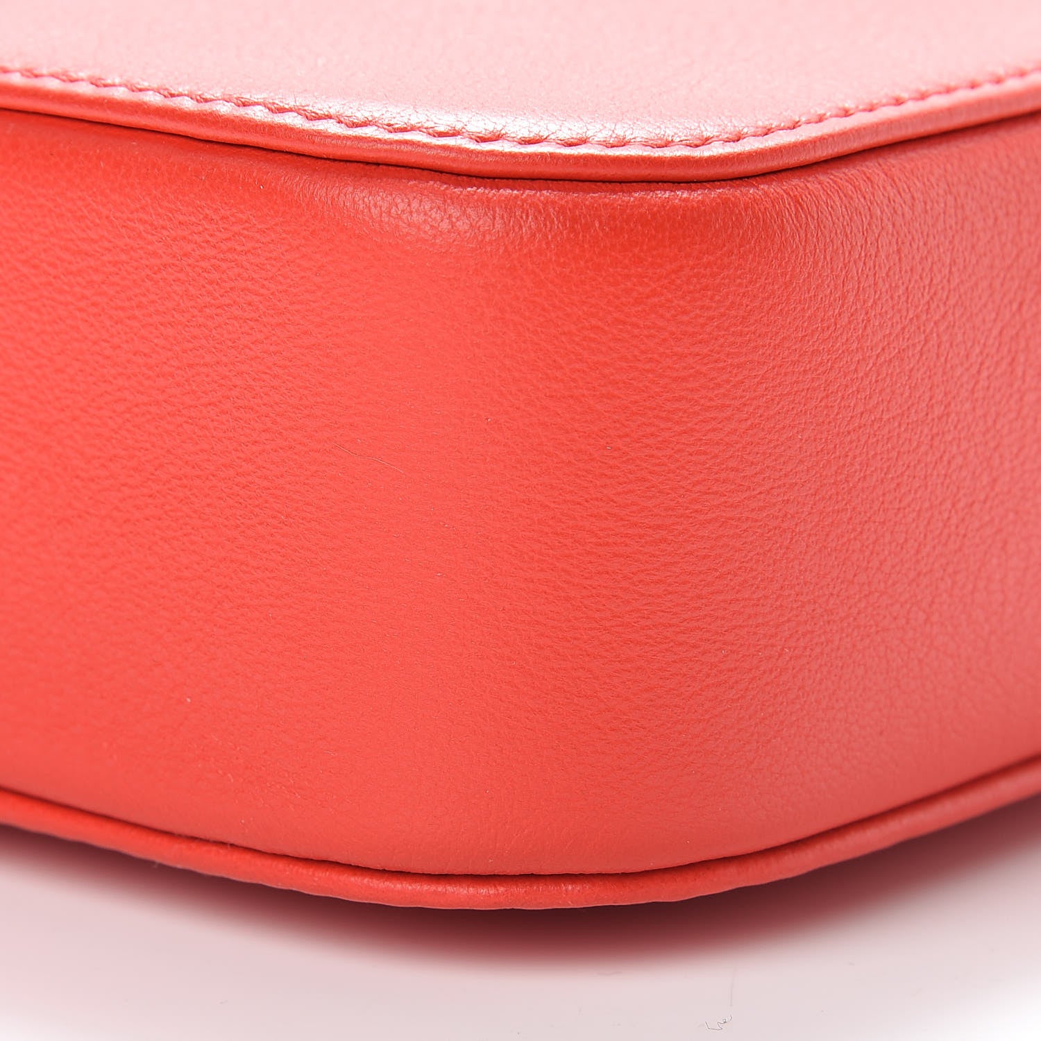 Balenciaga Smooth Calfskin Logo XS Everyday Camera Bag Vivid Red Black 8 of 10