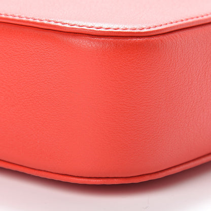Balenciaga Smooth Calfskin Logo XS Everyday Camera Bag Vivid Red Black 8 of 10