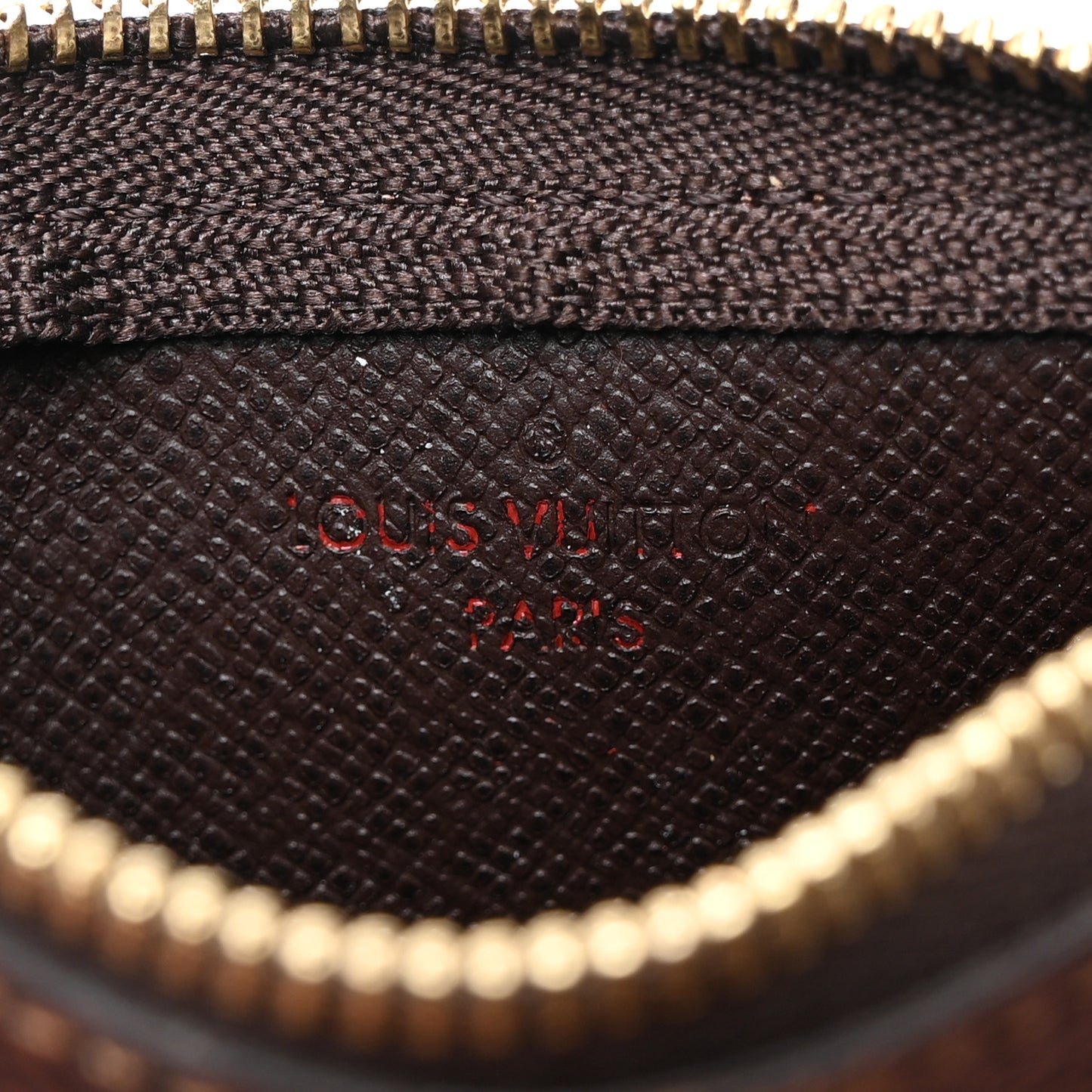 Damier Ebene Key Pouch