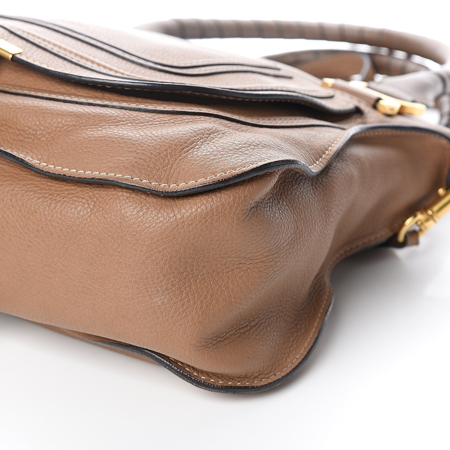 Chloe Calfskin Medium Marcie Satchel Nut 8 of 10