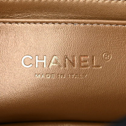 Chanel Lambskin Quilted Mini Rectangular Pearl Crush Flap Black 6 of 11