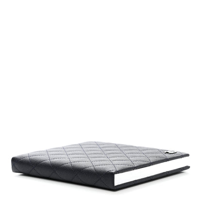 Chanel Caviar Quilted Notebook Black 4 of 8