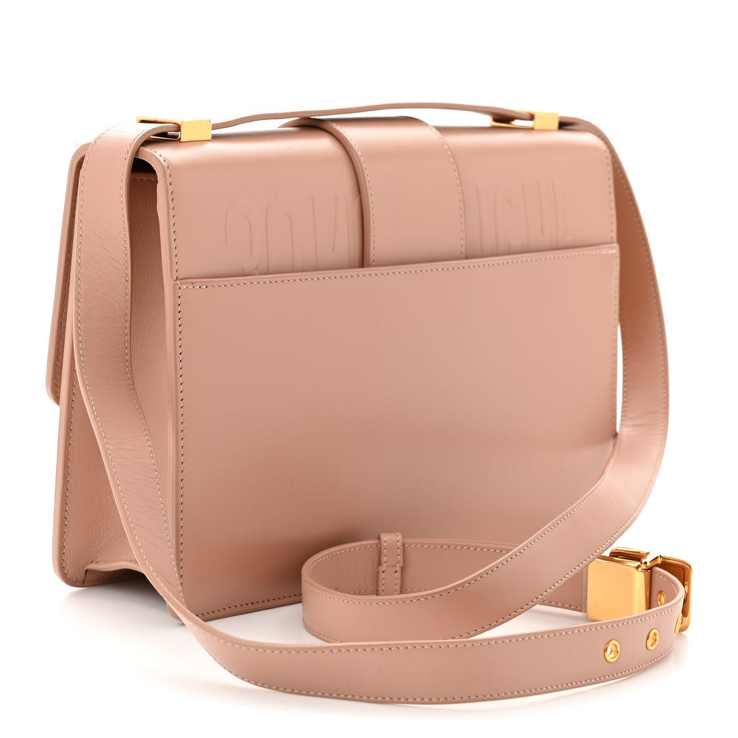 Smooth Calfskin 30 Montaigne Flap Bag Pale Pink