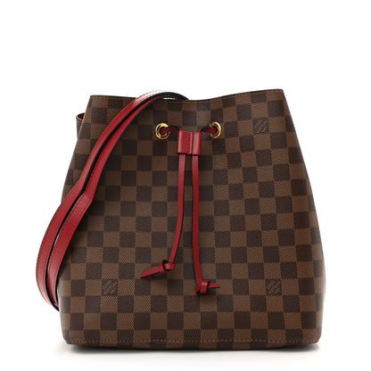 Louis Vuitton Damier Ebene Neonoe MM Cherry Berry 1 of 10