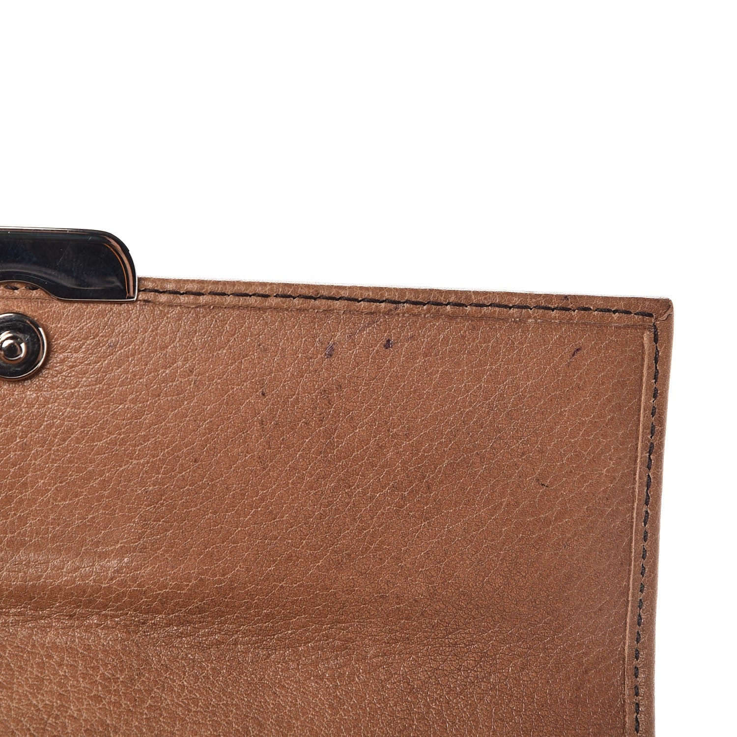 Gucci Guccissima Calfskin GG Continental Wallet Natural 8 of 11