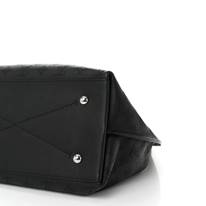 Louis Vuitton Mahina Carmel Hobo Black 9 of 9
