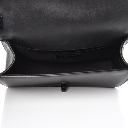 Chanel Caviar Quilted Medium Boy Flap So Black 4 of 7