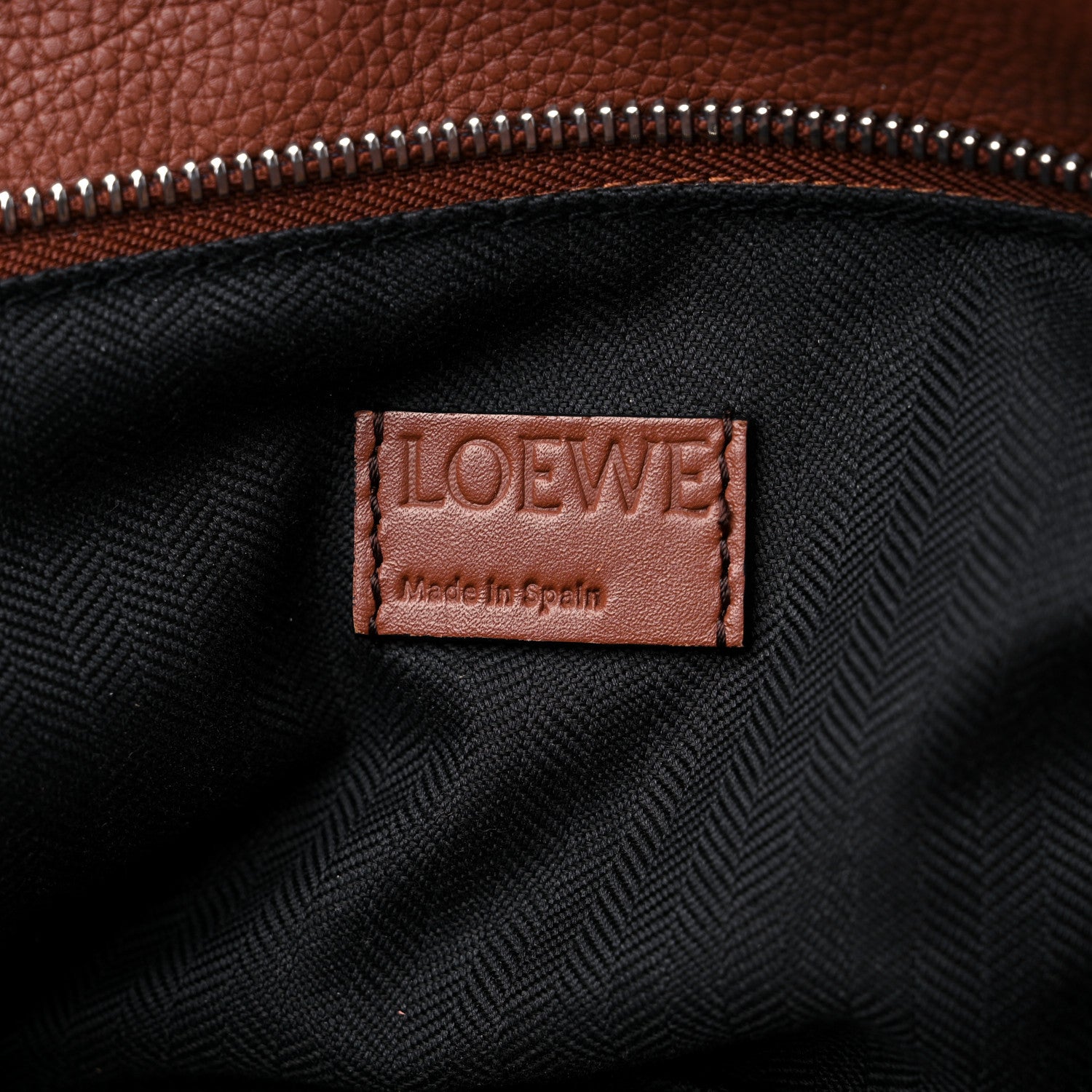 Loewe Calfskin Large Puzzle Bag Brown 6 of 15