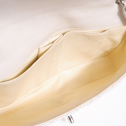 Chanel Caviar East West Flap White 5 of 8