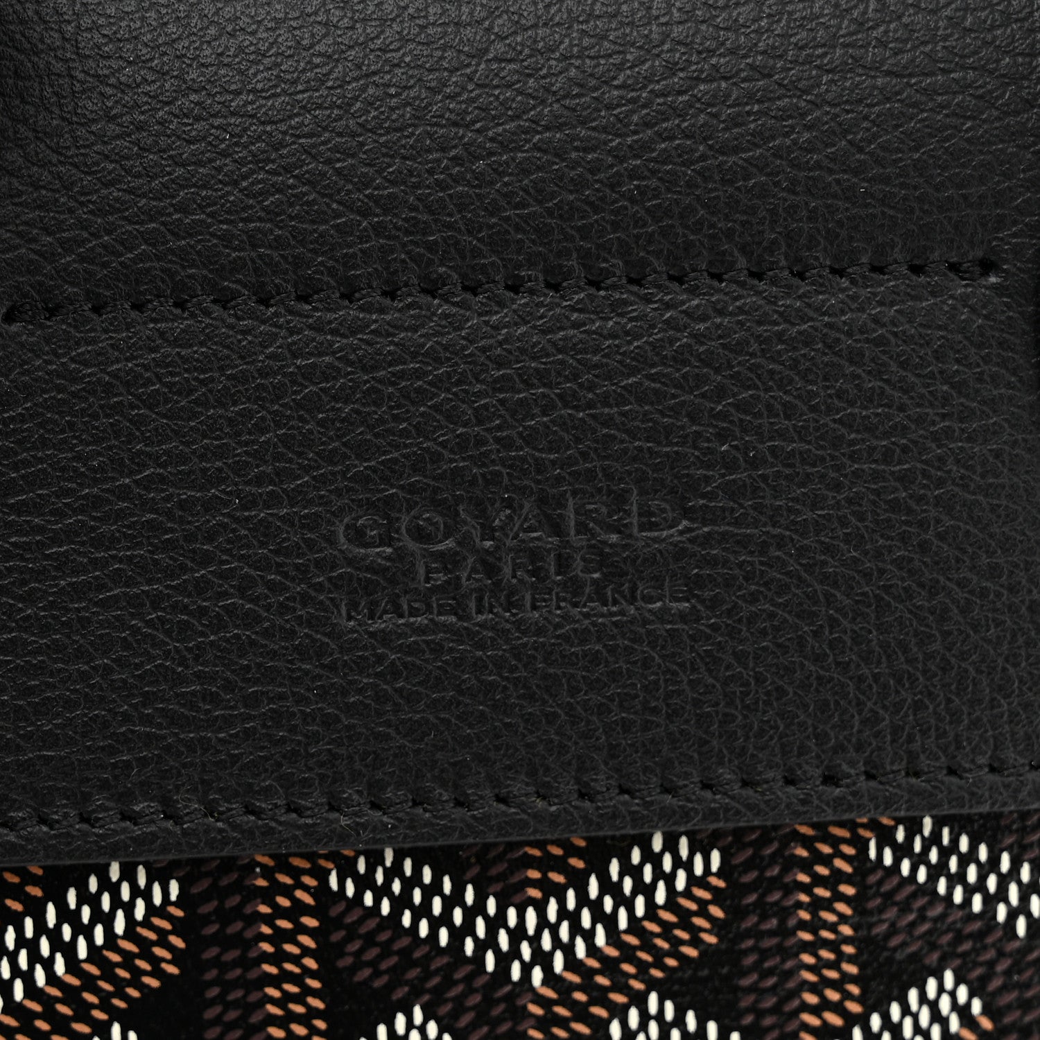 Goyard Goyardine Calfskin Mini Alpin Backpack Black 5 of 8