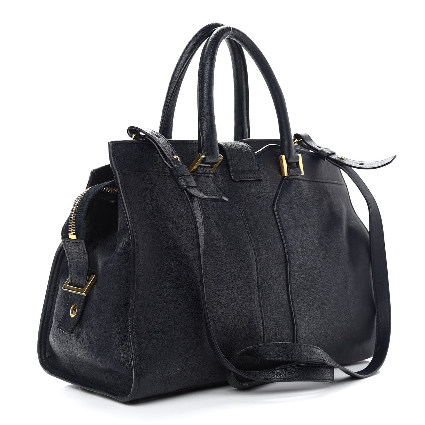 Sheepskin Small Cabas ChYc Navy