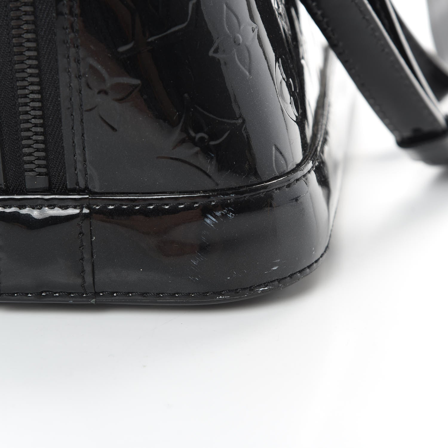Louis Vuitton Vernis Alma PM Noir Magnetique 14 of 19