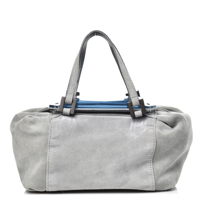 Fendi Suede To You Mirrored Mini Duffle Mint 1 of 12