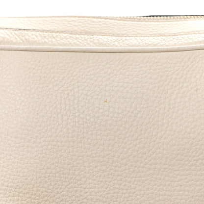 Prada Vitello Daino Medium Double Zip Shoulder Bag White 13 of 14