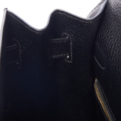 Hermes Ardennes Kelly Sellier 35 Black 20 of 37