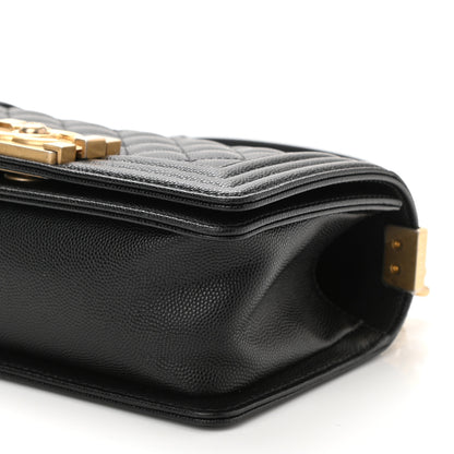Chanel Caviar Quilted Small Boy Flap Black 10 of 10