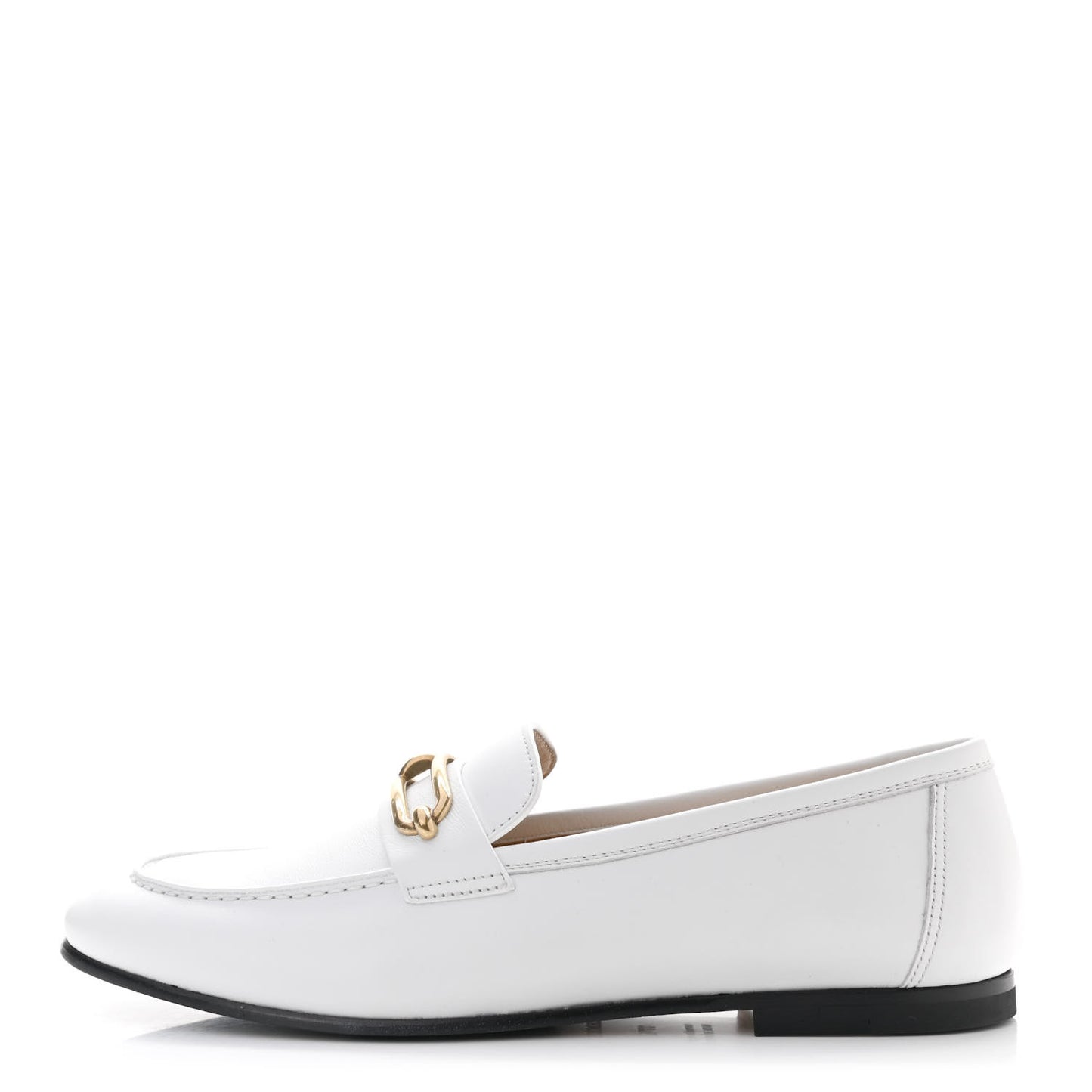 Calfskin Womens Colette Loafers 37.5 White