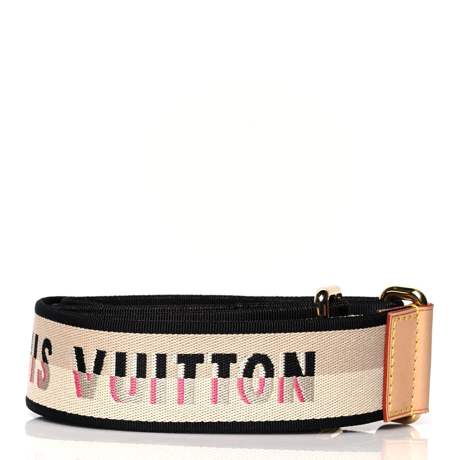 Louis Vuitton Jacquard Speedy Bandouliere 20 Shoulder Strap Black 2 of 3