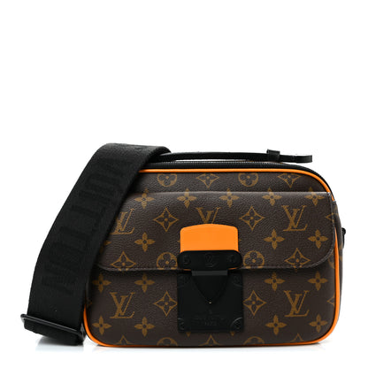 Louis Vuitton Monogram Macassar S Lock Messenger Yellow 1 of 9
