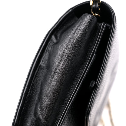 Chanel Caviar Timeless CC Wallet on Chain WOC Black 13 of 13