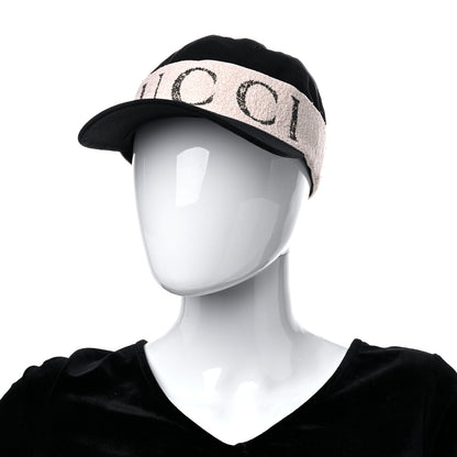 Gucci Gabardine Gucci Headband Baseball Hat L Black 3 of 10