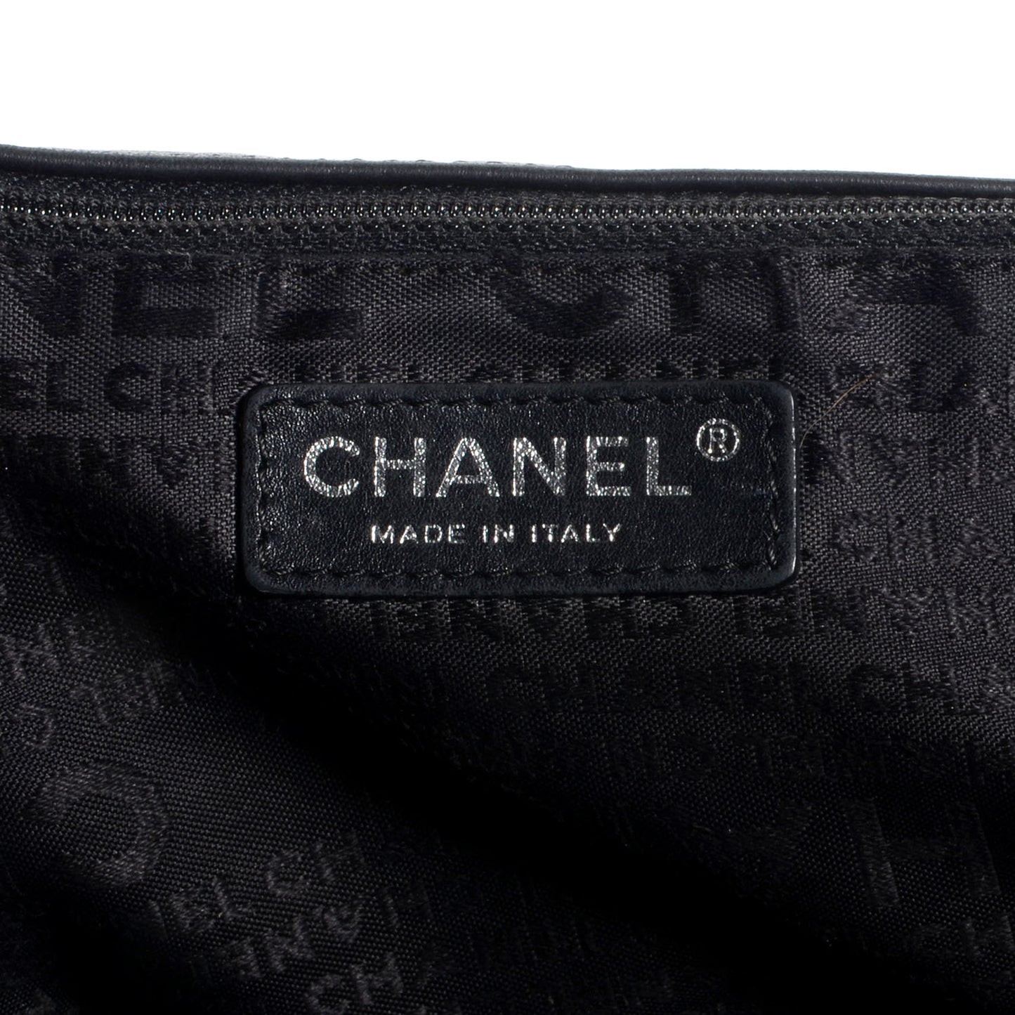 Lambskin Double Mademoiselle Jumbo Flap Black