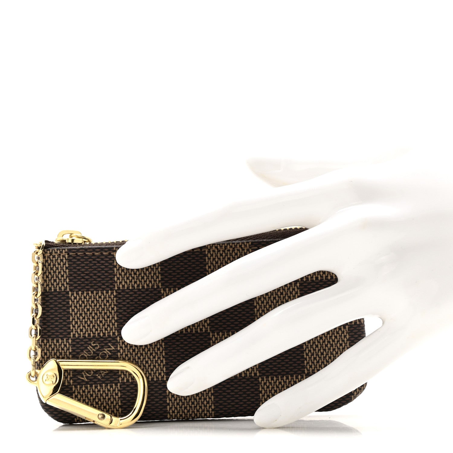 Louis Vuitton Damier Ebene Key Pouch 2 of 10