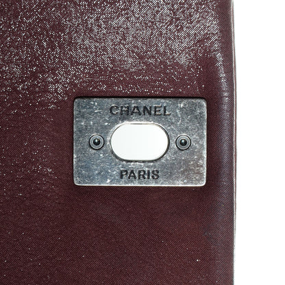 Chanel Calfskin Diamond Embossed New Chic Flap Burgundy 9 of 9