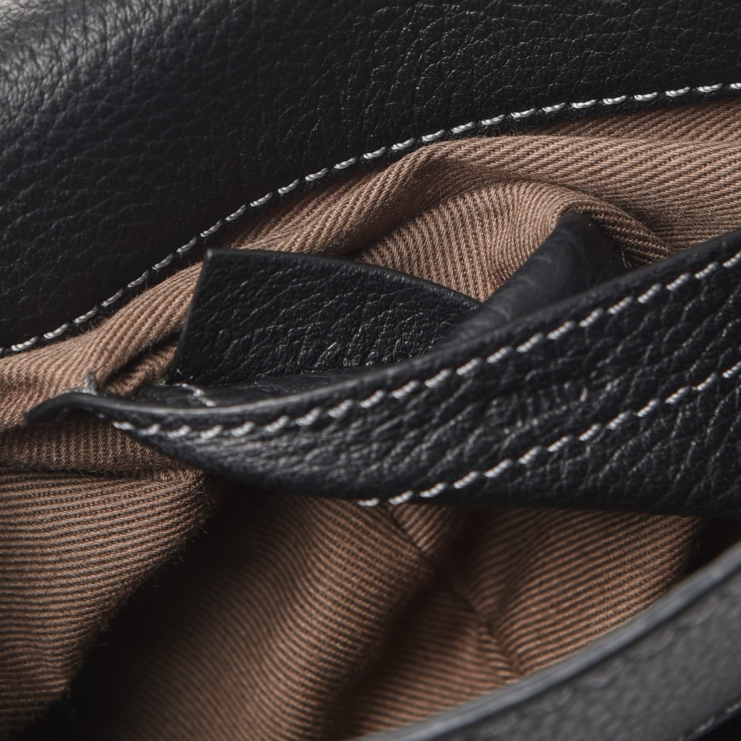 Calfskin Mini Marcie Round Crossbody Bag Black