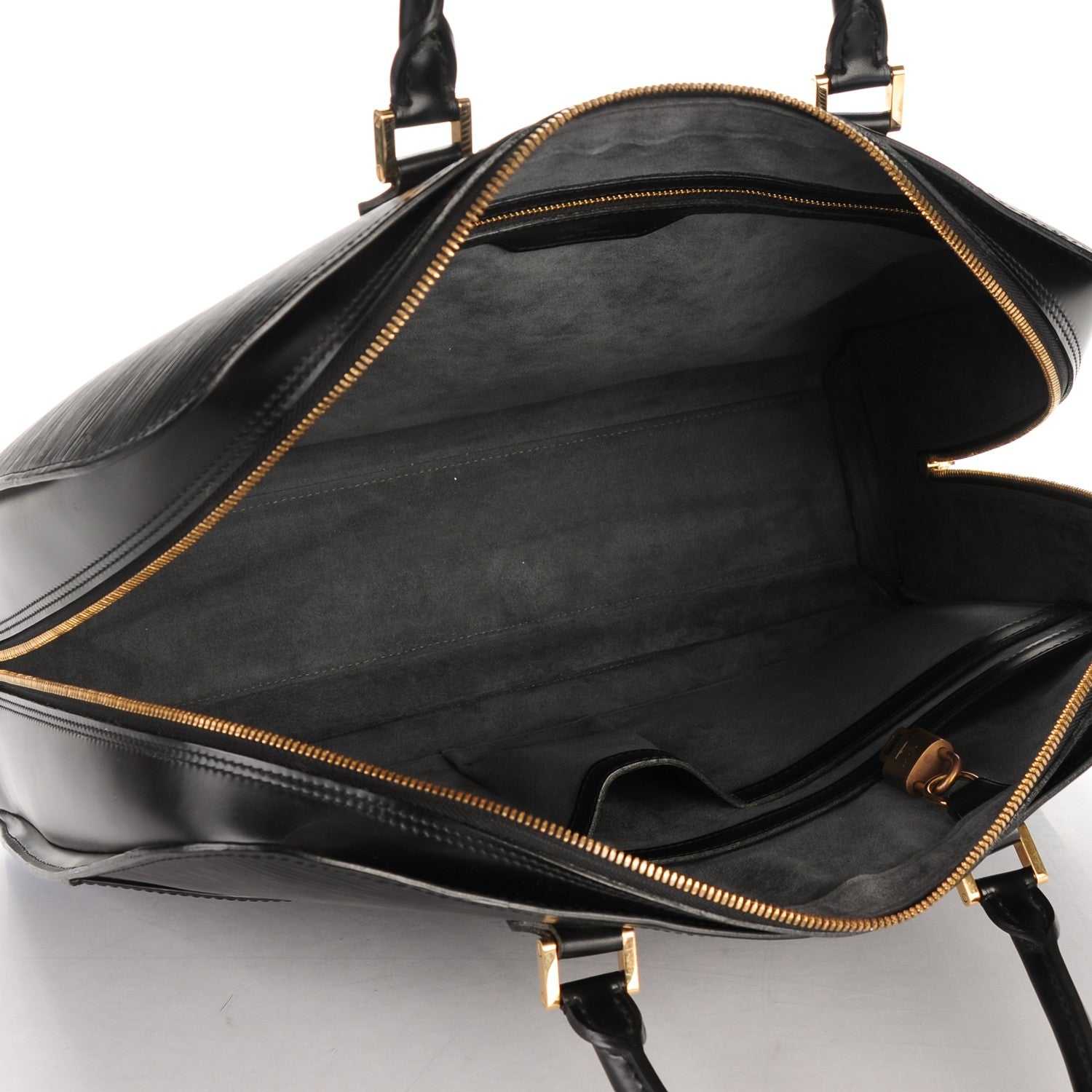 Louis Vuitton Epi Sorbonne Briefcase Black 5 of 7