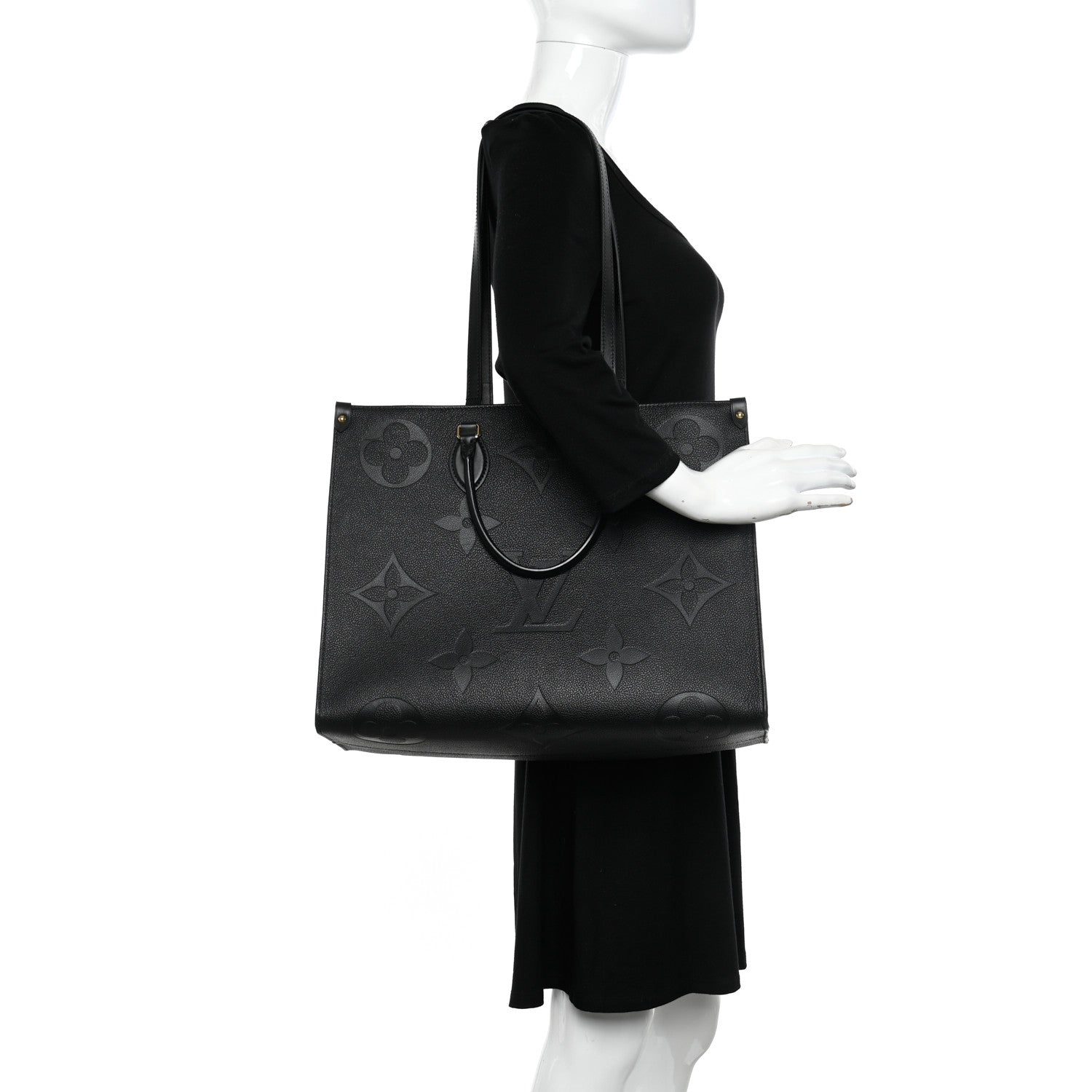 Louis Vuitton Empreinte Monogram Giant Onthego GM Black 2 of 9
