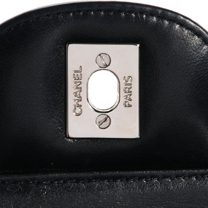 Chanel Glitter Patent Jumbo Single Flap Black 7 of 9