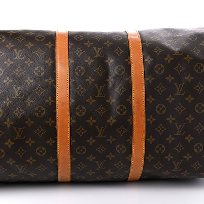 Louis Vuitton Monogram Keepall Bandouliere 60 15 of 30