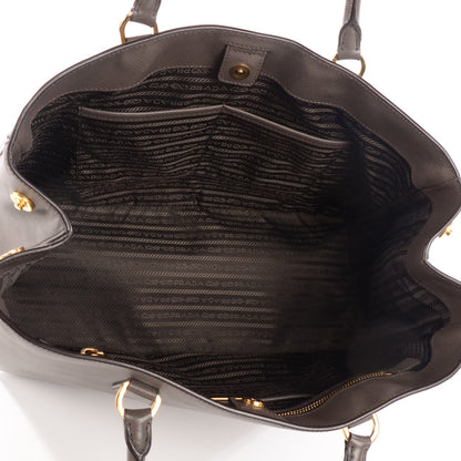 Prada Saffiano Lux Large Tote Grafite 5 of 10