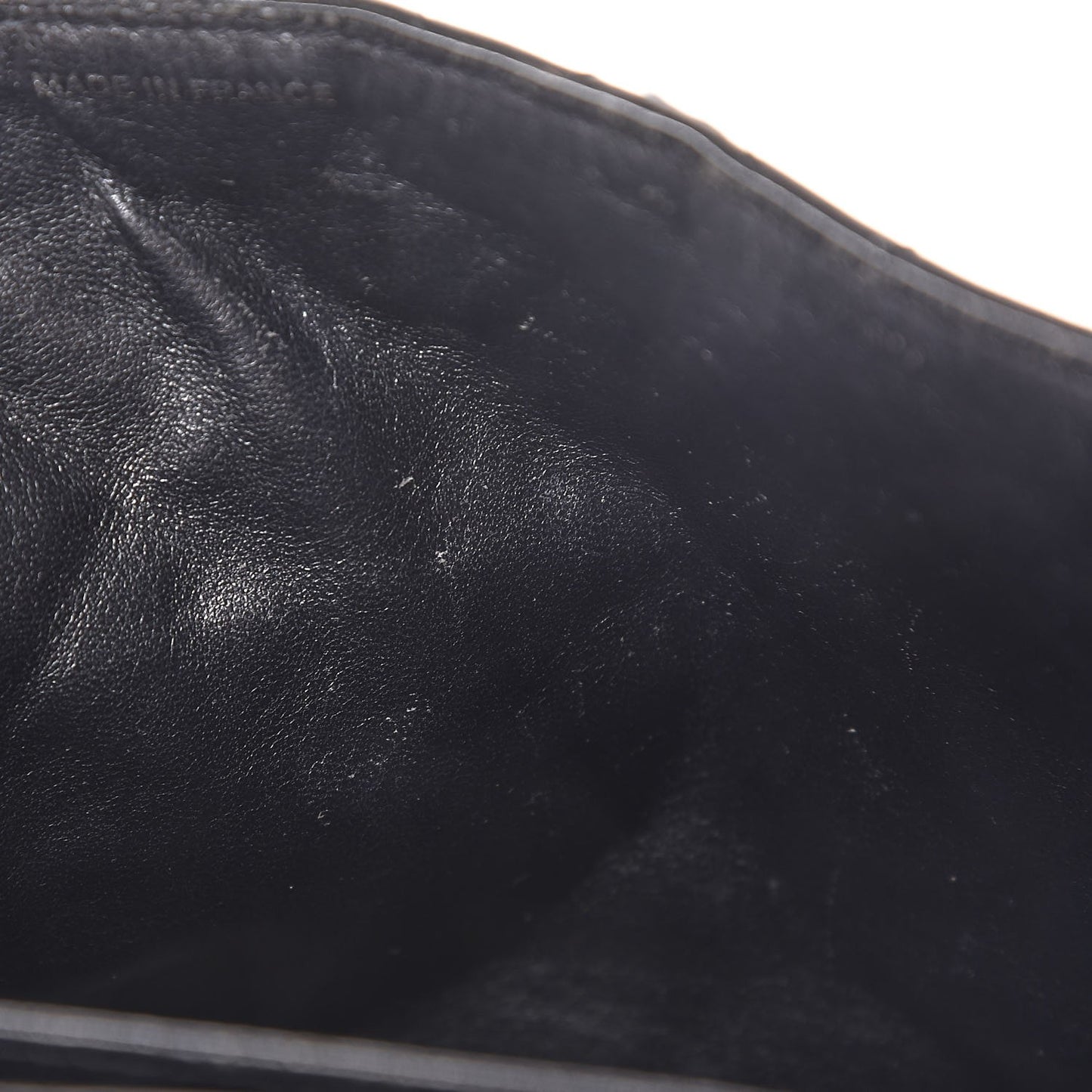 Lambskin Quilted Bekko Jumbo Single Flap Black