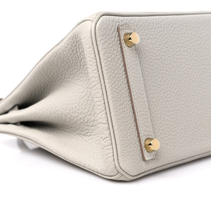 Hermes Togo Birkin 25 Gris Perle 9 of 11