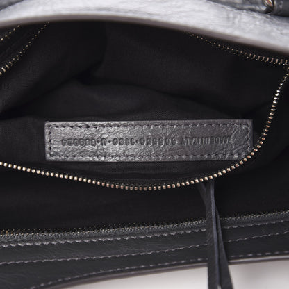 Balenciaga Agneau Classic Silver Hardware City Gris Fossile 6 of 9