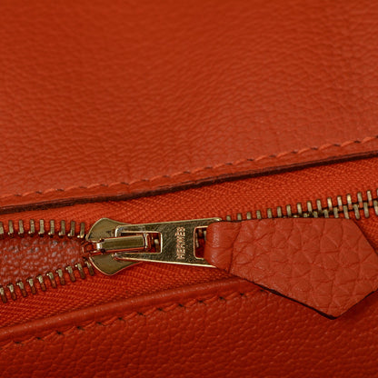 Hermes Togo Birkin 35 Orange 22 of 31