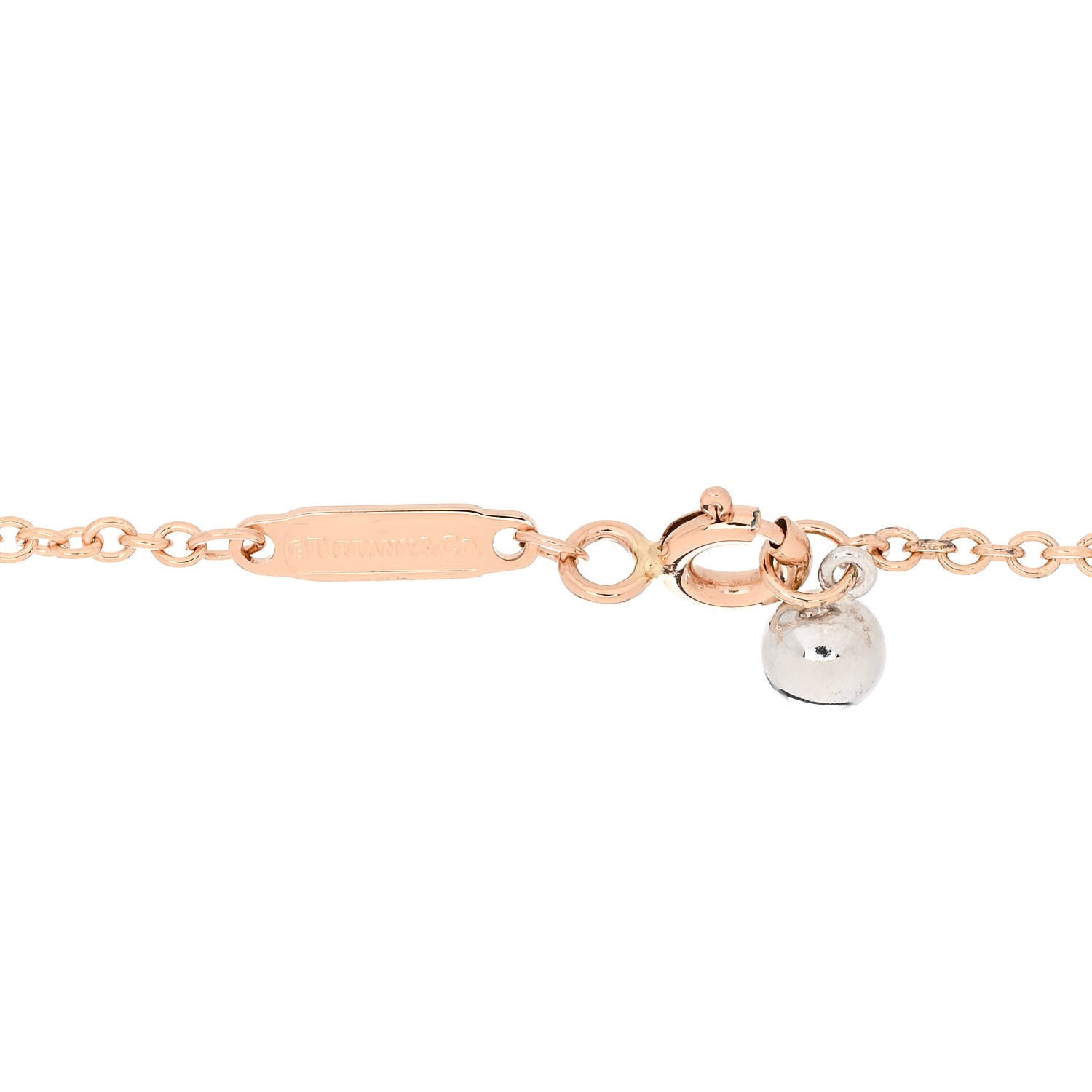 Tiffany 18K Rose Gold Sterling Silver Return to Tiffany Love Bugs Butterfly Bracelet 4 of 6